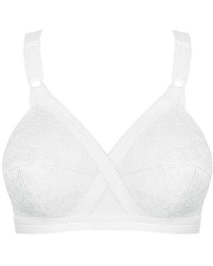 Playtex Cross Your Heart Non Wired Bra - White