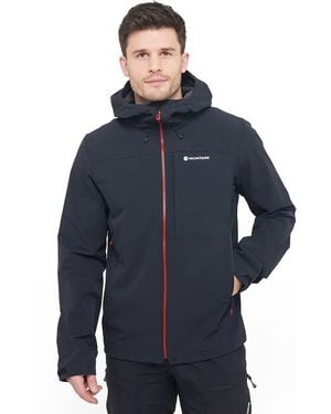 MONTANÉ Tenacity Xt Hooded Softshell Jacket - Blue