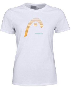 Head Club Lara Tennis T-Shirt - White