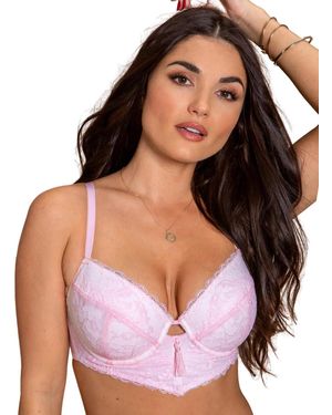 Pour Moi Parisienne Longline Bra - Purple