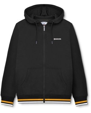 Lambretta Zip Hoodie - Black