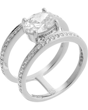 Orphelia 925 Sterling Ring - Metallic