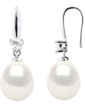 Ateliers Saint Germain Earrings 925 & Cubic Zirconia - White