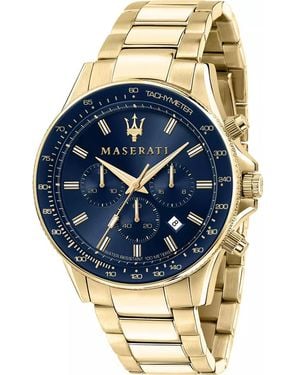 Maserati Horloge R8873640008 Stainless Steel - Blue