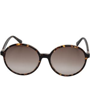 Longchamp Retro Round Acetate Sunglasses Lo694S - Brown