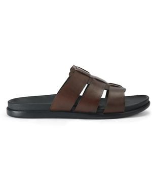 KG by Kurt Geiger Leather Naples Sandals - Brown