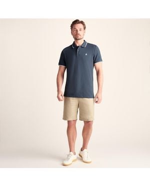 TOG24 Binsoe 100% Cotton Supersoft Polo Shirt - Blue