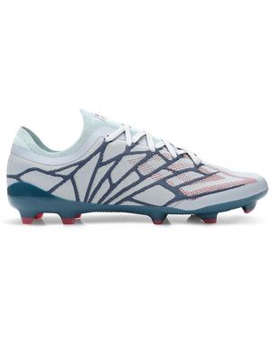 Umbro Velocita Alchemist Pro Firm Ground Boots (Plain Air/Geranium/ Coral/Eggshell) - Blue