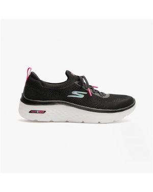 Skechers Go Walk Hyper Burst-Moon Wa Ladies 0 Trainers/Multi - Black