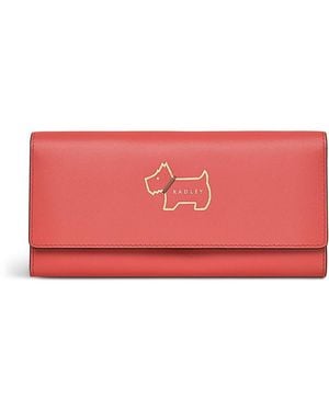 Radley Heritage Dog Outline Purse - Red