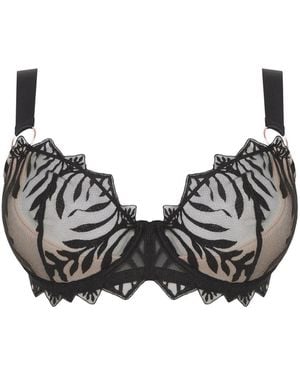 Figleaves Tease Balcony Bra - Black