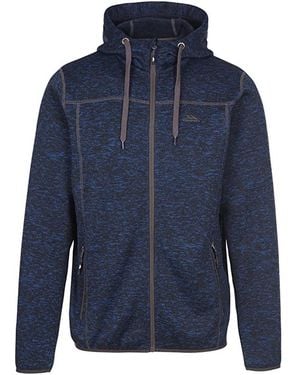 Trespass Odeno B Marl Fleece Jacket - Blue