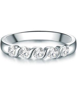Tresor 1934 Trilani Sterling Ring - Metallic