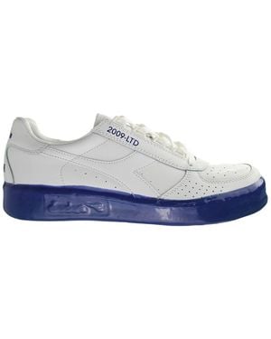 Diadora B.Elite Msgm Trainers Leather - Blue