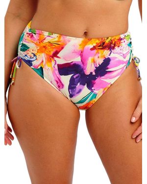 Fantasie Iguazu Falls High Waist Bikini Brief - Blue