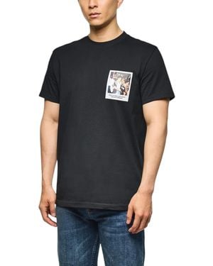 Weekend Offender T-Shirt Lets Dance Graphic Comfort Casual Short Sleeve Tee - Black