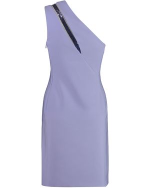 Genny One Shoulder Dress - Purple