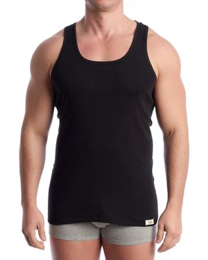 Omera Sleeveless Organic Cotton Undershirt 2006 - Black