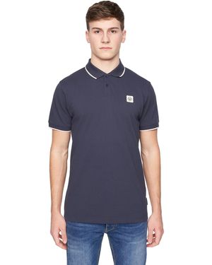 Duck and Cover Wilkins Polo Shirt Cotton - Blue