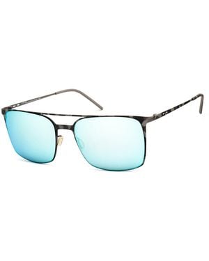 Italia Independent Sunglasses 57/16/140 Mm Metal - Blue