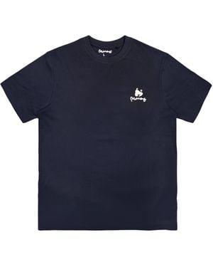 Money Logo Loungewear Set Cotton - Blue