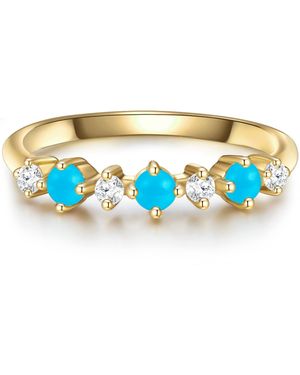 Glanzstücke München Sterling Ring - Blue