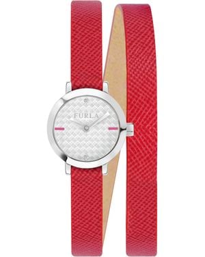 Furla Vittoria Dial Ladies Watch R4251107502 - Red