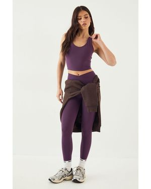 DSGN Studio Sculpt Wrap Waist Legging - Red