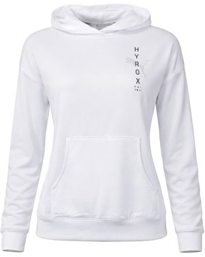 PUMA X Hyrox Tech Hoodie Cotton - White