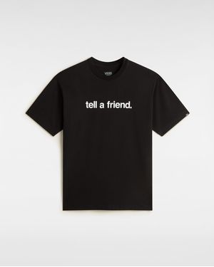 Vans Tell A Friend Loose T-Shirt - Black