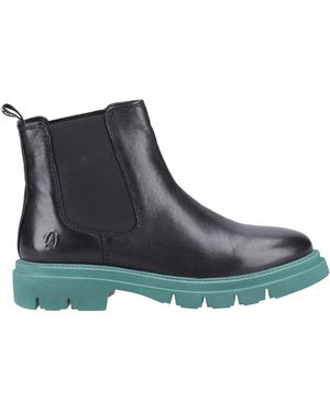 Hush Puppies Raya Memory Foam Chelsea Boots - Black
