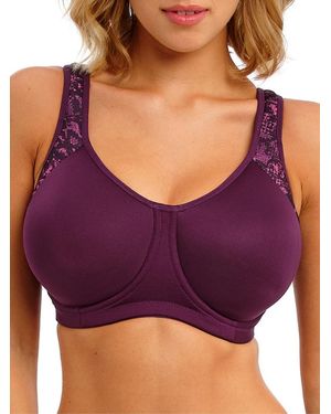 Freya Active Sonic Moulded J-Hook Sports Bra Viper - Purple