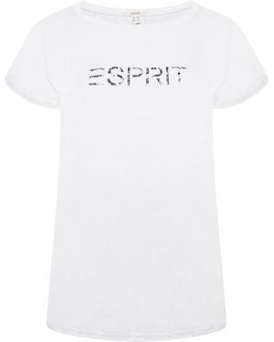 Esprit Ladies T-Shirt Cotton - White