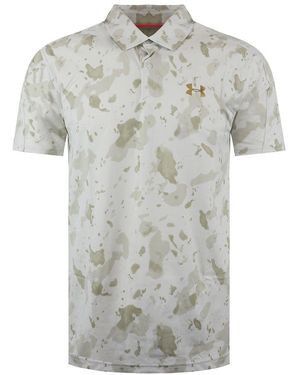 Under Armour Vanish Upstream Camo Jacquard Polo Shirt - Grey