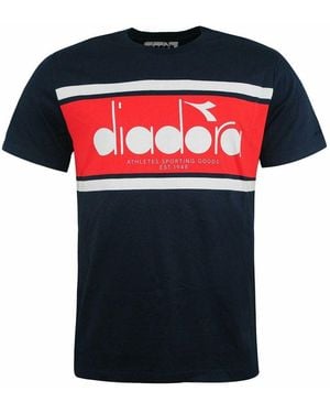 Diadora Logo T-Shirt Cotton - Black