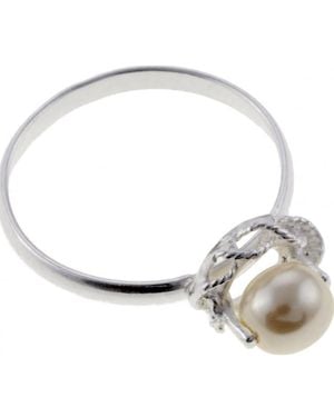 Cristian Lay 54662160 Ladies Ring Sterling - White