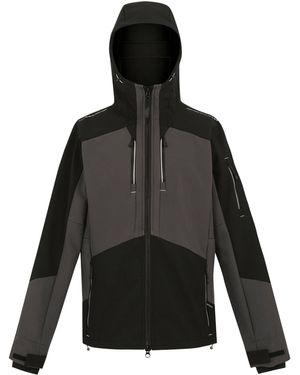 Regatta Professional Stretch 3 Layer Soft Shell Jacket (Slate/ - Black