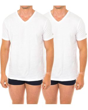 Tommy Hilfiger Pack-2 Short-Sleeved T-Shirts Um0Um01029 - White