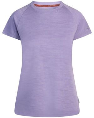 Trespass Ladies Vickland Tp75 Active T-Shirt (Gelsomino Marl) - Purple
