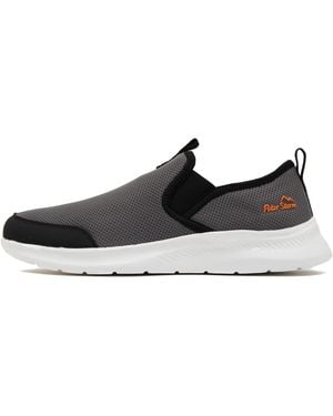 Peter Storm Ultra Lightweight Flexible Slip On Shoes With Breathable Mesh Upper - Black
