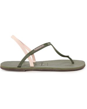 Havaianas Hav. You Paraty 38 Flip Flops - Natural