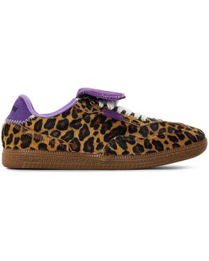 Steve Madden Ace Lace-Up Trainers - Brown