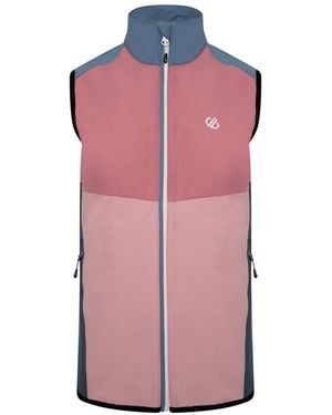 Dare 2b Funnel Neck Regular Fit Vest - Pink