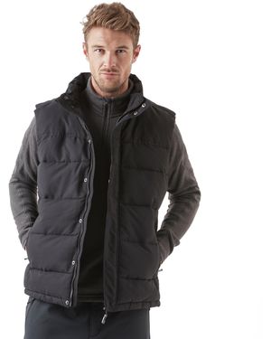 Peter Storm Water Repellent Walter Wadded Ii Gilet, Insulated Bodywarmer - Black