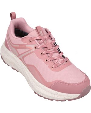 Mountain Warehouse Ladies Momentum Waterproof Walking Shoes - Pink