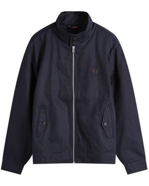 Fred Perry Harrington Jacket Cotton - Blue