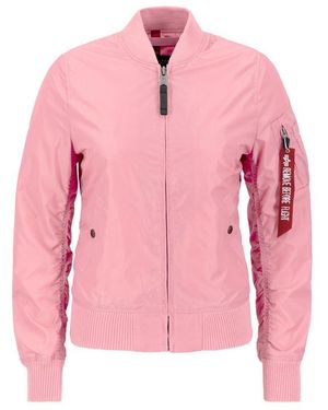 Alpha Industries Ma-1 Tt Two Tone Bomber Jacket - Pink