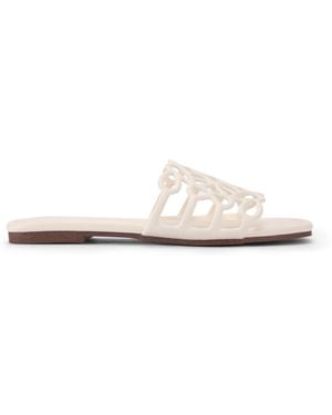 KG by Kurt Geiger Royale Sliders - White