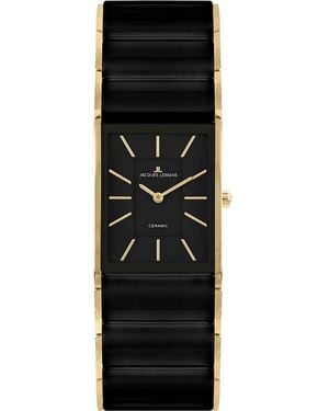 Jacques Lemans 1-1940C Ladies Dublin Watch - Black