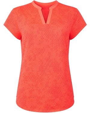 Under Armour Threadborne Print T-Shirt - Red
